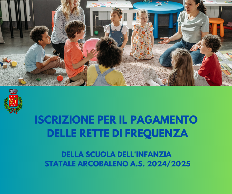 iscrizione per il pagamento delle rette di frequenza